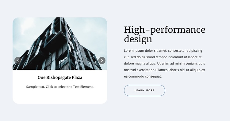 High-performance design Website Builder Software