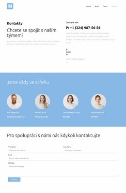 Kontaktní Stránka