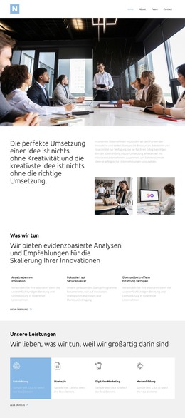 One-Stop-Technologiepartner - HTML-Seitenvorlage