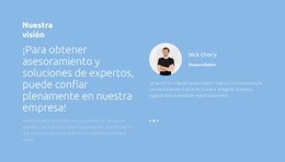 Poseer Una Experiencia Inigualable - Plantilla HTML5