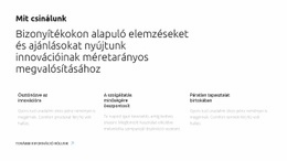 A Tökéletes Kivitelezés – Reszponzív Webhelysablon
