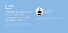 Possedere Un'Esperienza Senza Pari - Tema Del Sito Web Pronto