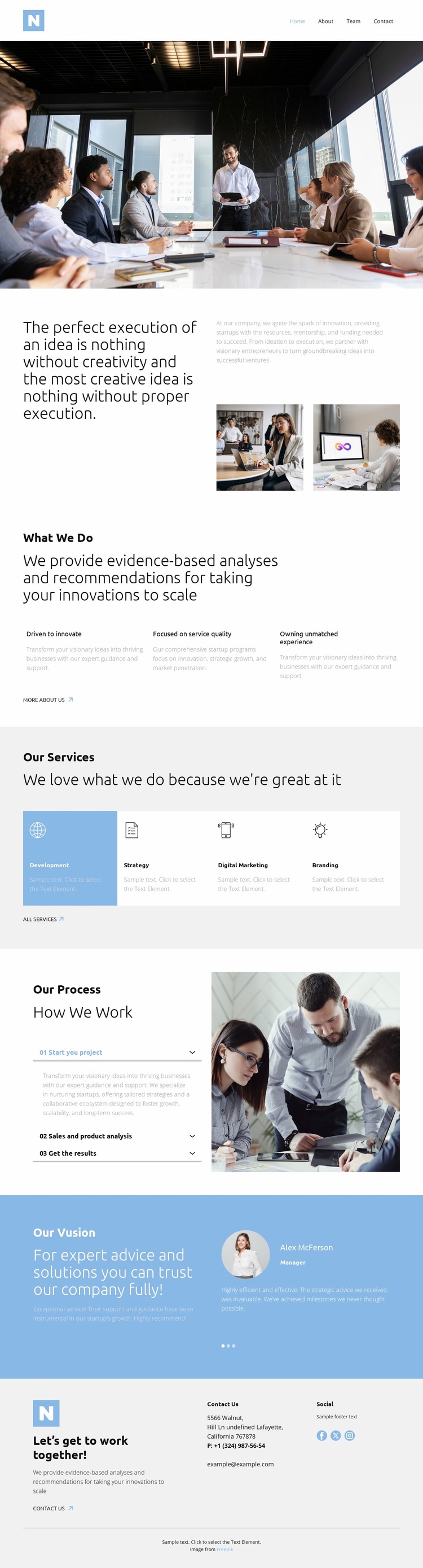 One-stop tech partner Website Design