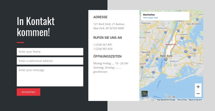 Kontaktieren Sie uns für den besten Kundenservice Website design