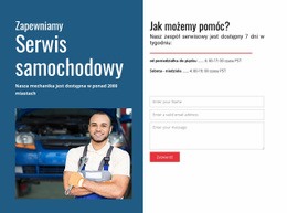 Prowadzimy Serwis Samochodowy - Build HTML Website