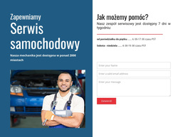 Prowadzimy Serwis Samochodowy – Motyw WordPressa