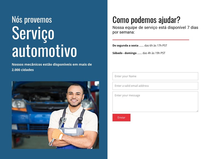 Prestamos serviço automóvel Template CSS