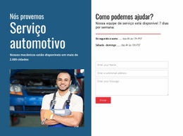 Prestamos Serviço Automóvel - Um Modelo De Página Para Qualquer Dispositivo