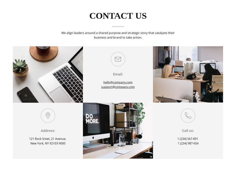 Be in the know on the latest news Squarespace Template Alternative