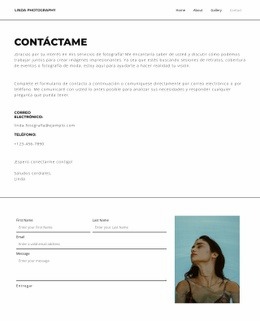 Espero Conectarme Con Usted - HTML Template Generator