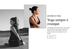 Laboratori Di Yoga - Costruttore Di Siti Web Multiuso