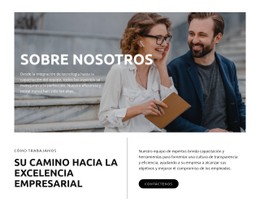 Tu Camino Hacia La Excelencia Empresarial Plantilla CSS De Tabla