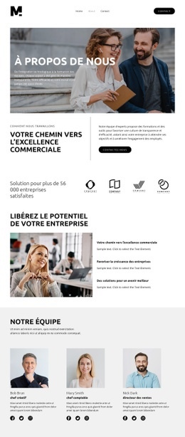 Renforcer La Liberté Financière - HTML Website Creator