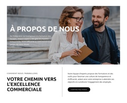 Votre Chemin Vers L'Excellence En Affaires - Thème WordPress Professionnel