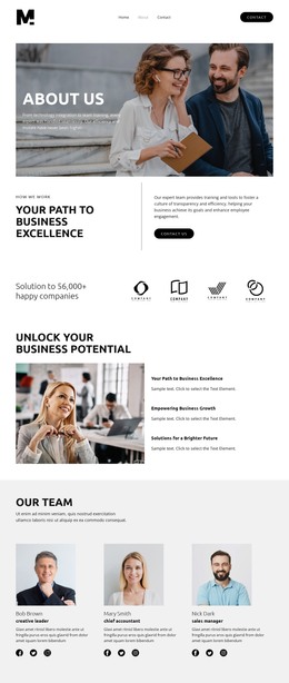 Empowering Financial Freedom - HTML Web Page Template