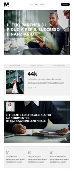 Rivoluzionare La Gestione Patrimoniale - Miglior Mockup Del Sito Web