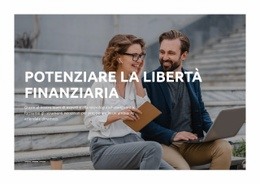 Modello Di Una Pagina Per Consulenza Strategica