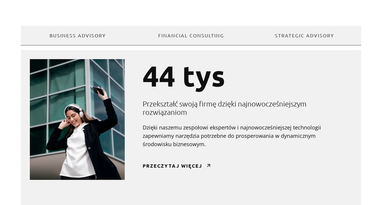 Doradztwo Biznesowe Motyw WordPress