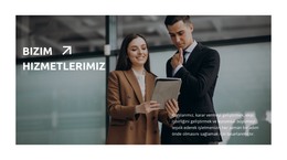 İş Büyümesini Güçlendirmek - Web Şablonu