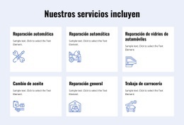 Servicios De Reparación De Automóviles - Multipurpose HTML Layout Generator