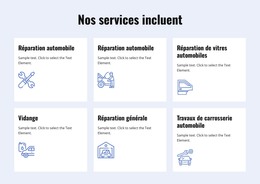 Services De Réparation Automobile – Site Web De Commerce Électronique