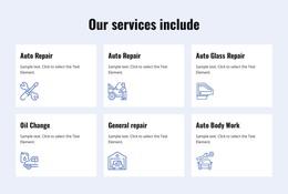 Service HTML Templates | Nicepage