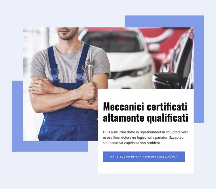 Meccanica certificata Modello CSS