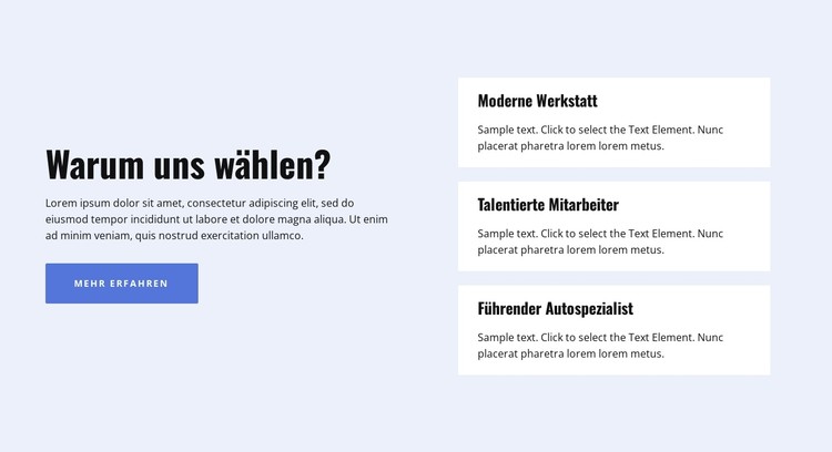 Es gibt mehrere Vorteile CSS-Vorlage