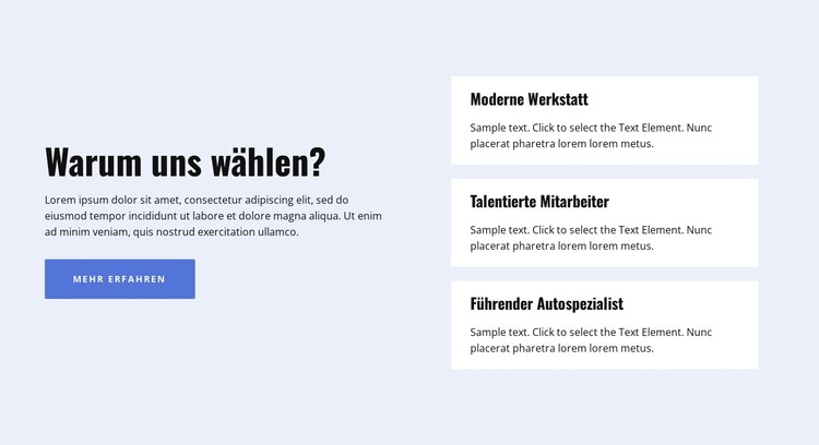 Es gibt mehrere Vorteile HTML-Vorlage