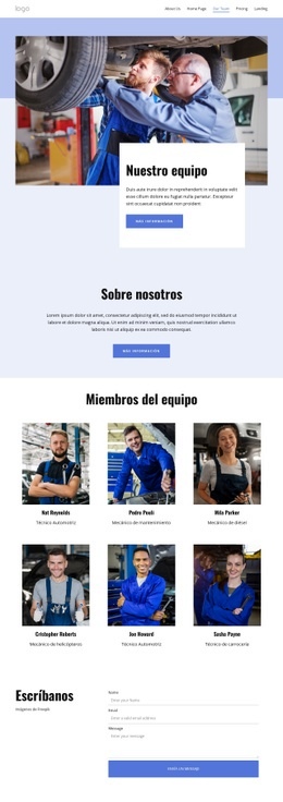 Equipo De Reparación De Automóviles