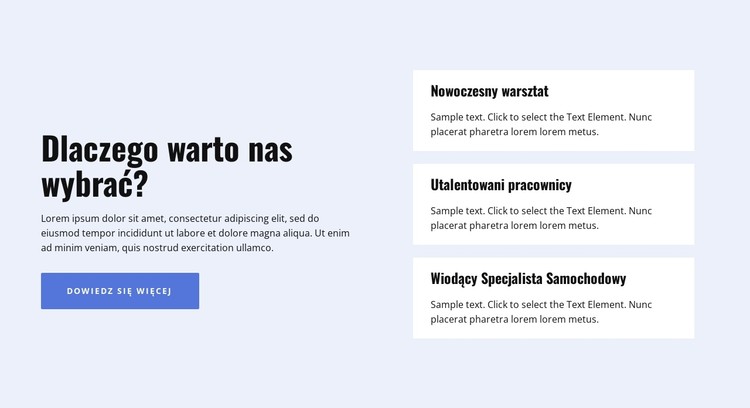 Istnieje kilka korzyści Szablon CSS