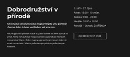 Zážitkový Park Šablona Mřížky CSS