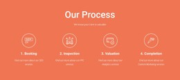 Our process - CSS Template by Nicepage