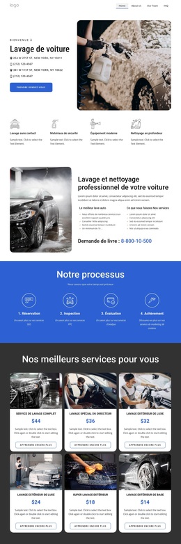 Lave-Auto - Thème WordPress Polyvalent