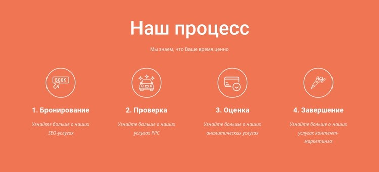 Наш процесс CSS шаблон