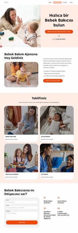 Dadılar Ve Bebek Bakıcıları - HTML File Creator