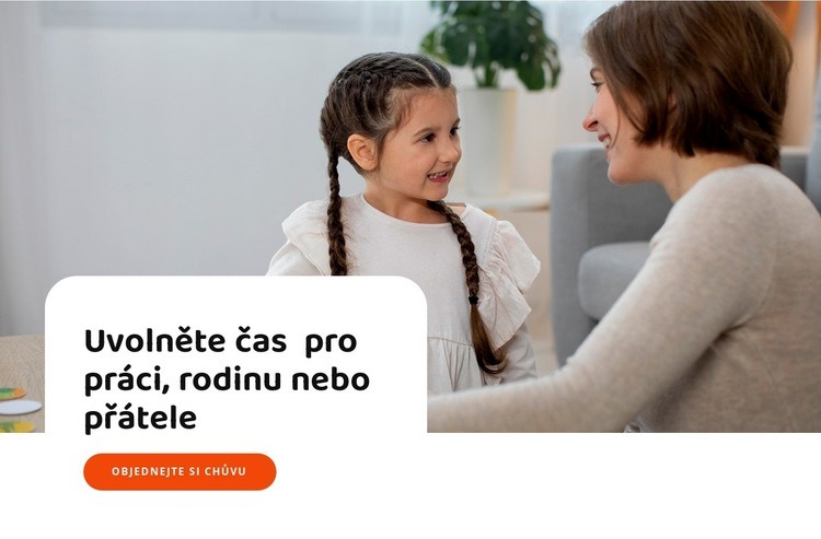 Najdeme pro vás hlídání dětí Šablona HTML