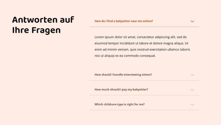 Antworten CSS-Vorlage