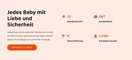 Über Die Babysitter-Agentur - HTML Website Maker