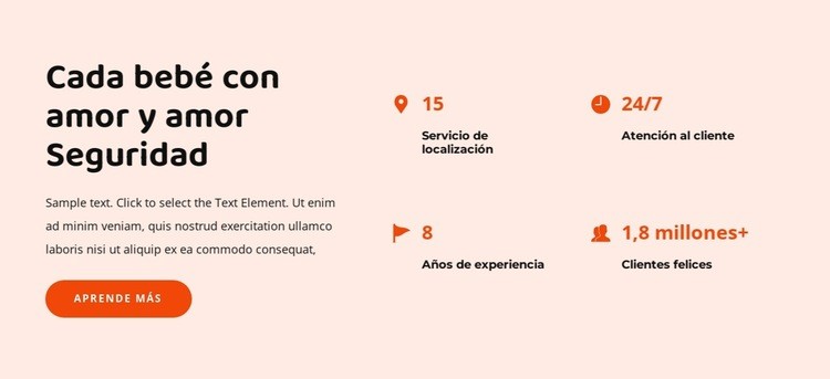 Acerca de la agencia de niñeras Creador de sitios web HTML