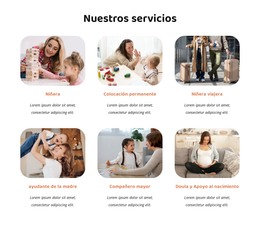 Servicios De Cuidado De Niños Y Niñeras