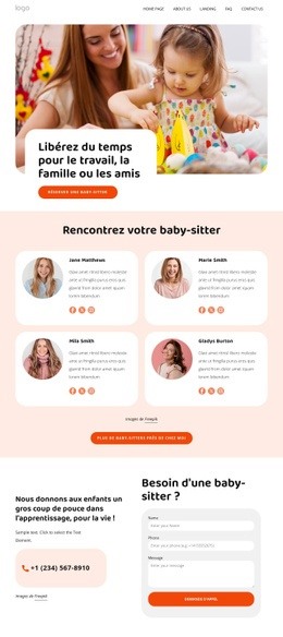 Baby-Sitters Formées