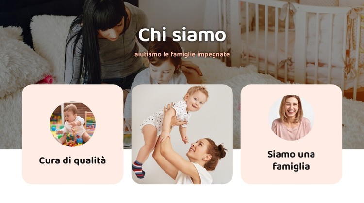 Agenzia di assistenza all'infanzia Modello CSS