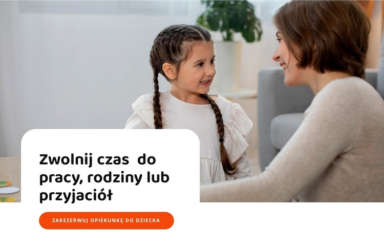 Znajdziemy dla Ciebie opiekę nad dziećmi Szablon CSS