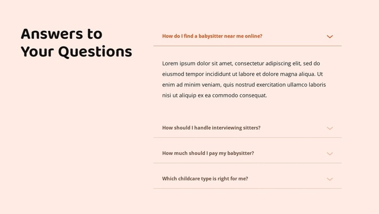 Answers Squarespace Template Alternative