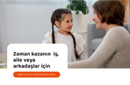 Sizin Için Çocuk Bakımı Buluyoruz Tablo CSS Şablonu