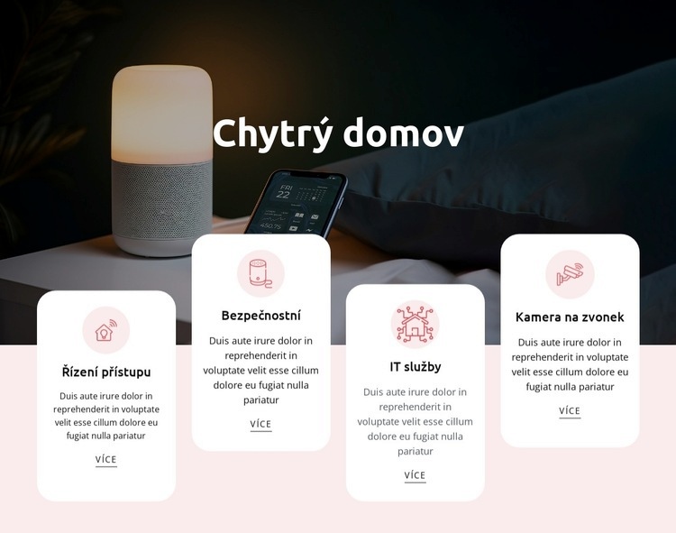 Systémy chytré domácnosti Téma WordPress