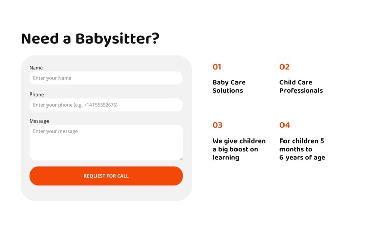 We are the agency for your perfect childcare CSS Template