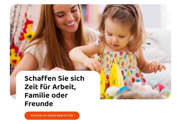 Express-Babysitter-Service CSS-Vorlage