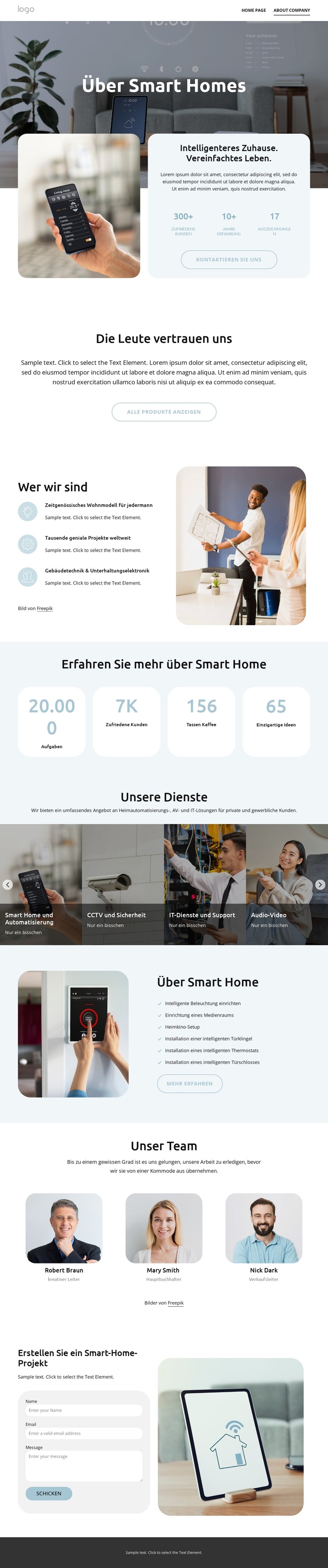 Erstklassige Smart-Home-Automatisierung CSS-Vorlage